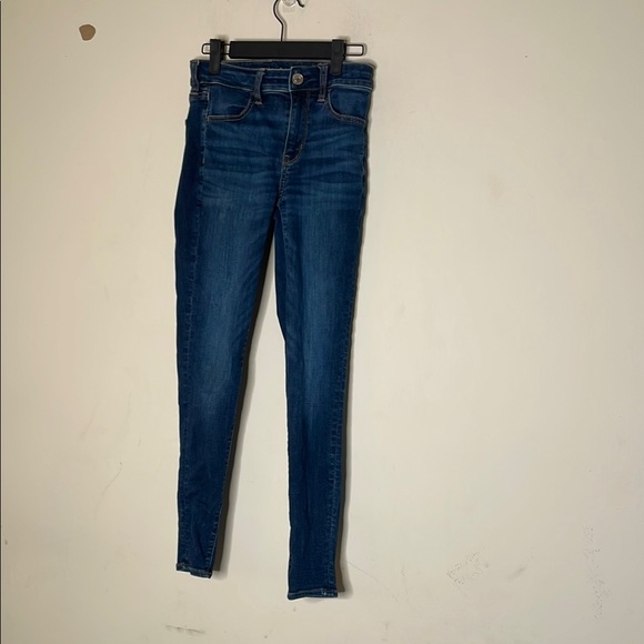 American Eagle Outfitters Denim - American Eagle Blue Skinny Jeans Tapered Fit